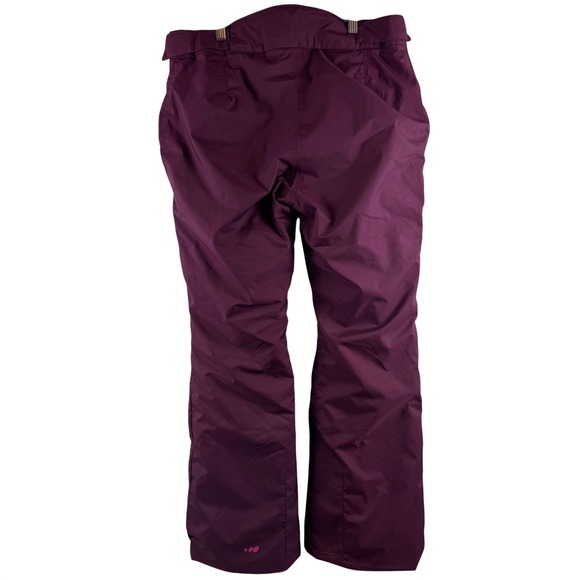 Wedze Decathlon Ski Pants Women XL Purple Insulated Snowboard Trousers New - Picture 2 of 8